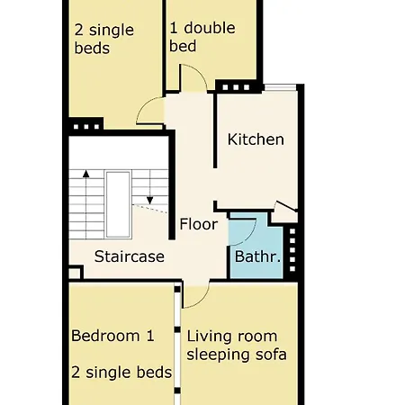 Sadebo Altbau Apartament Lubeka
